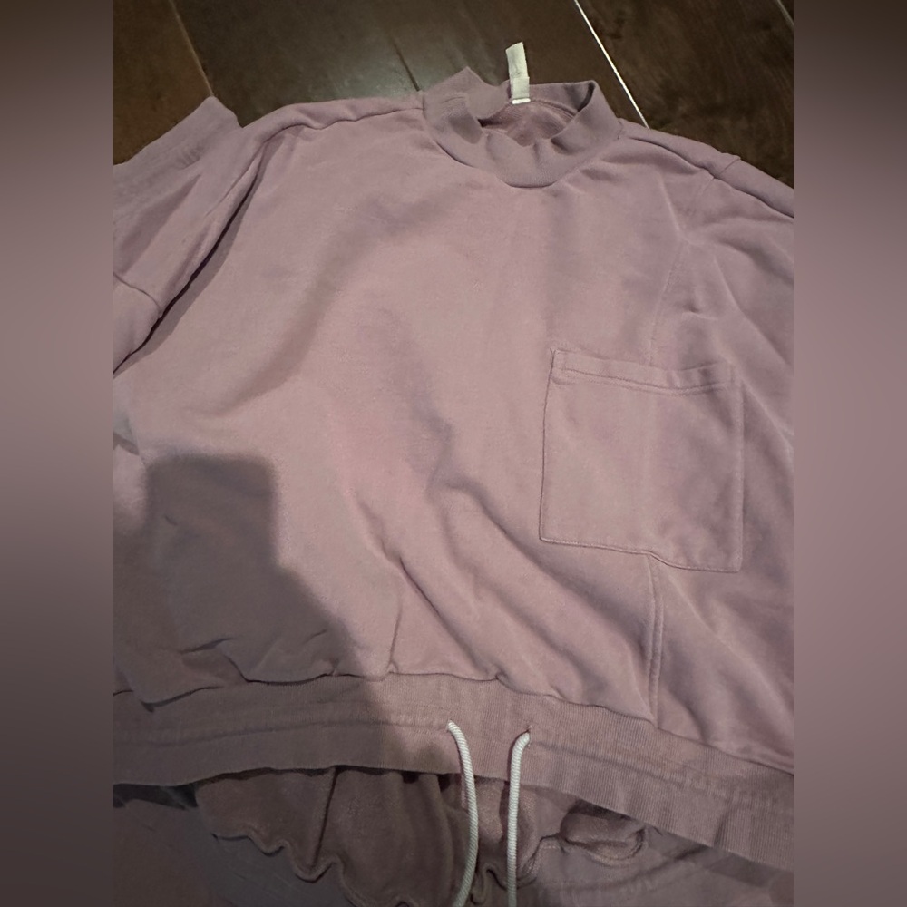 Women's NAP Mauve Sweatshirt and Joggers Set - Picture 4 of 6